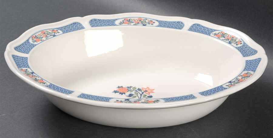 Kyoto 9" Oval Vegetable Bowl by Wedgwood-1