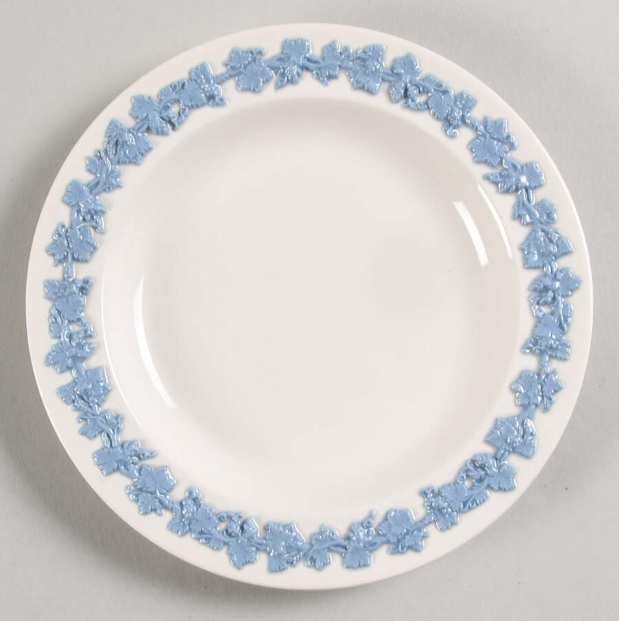 Lavender on Cream Color (Plain) Bread & Butter Plate by Wedgwood-1