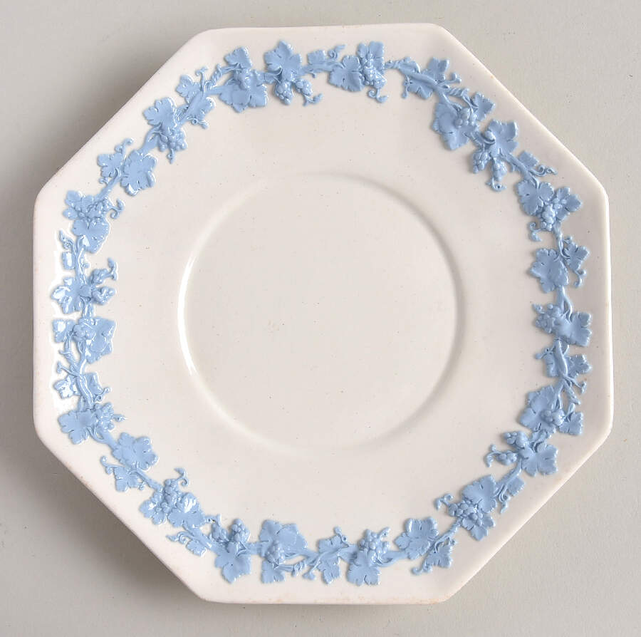 Lavender on Cream Color (Plain) Underplate for Mayonnaise by Wedgwood-1