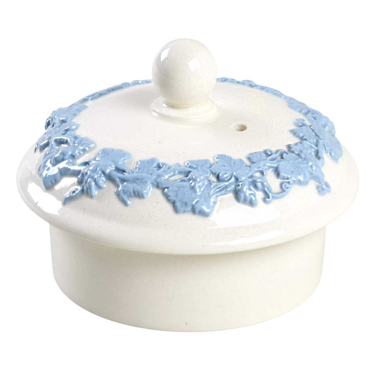 Lavender on Cream Color (Plain) Lid for Coffee Pot by Wedgwood-1