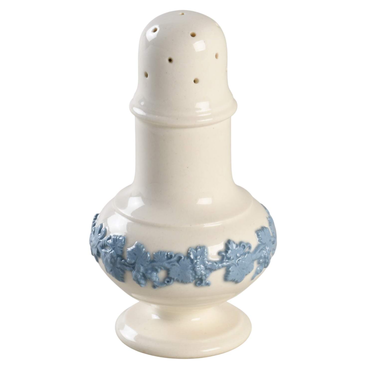 Lavender on Cream Color (Plain) Pepper Shaker by Wedgwood-1