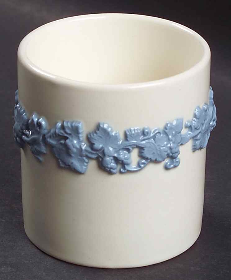 Lavender on Cream Color (Plain) Toothpick Holder by Wedgwood-1