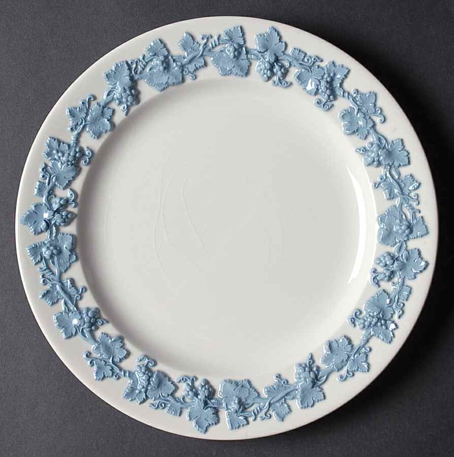 Lavender on Cream Color (Plain) Salad Plate by Wedgwood-1