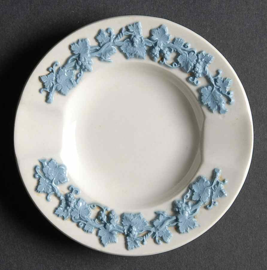 Lavender on Cream Color (Plain) 3" Round Ashtray by Wedgwood-1