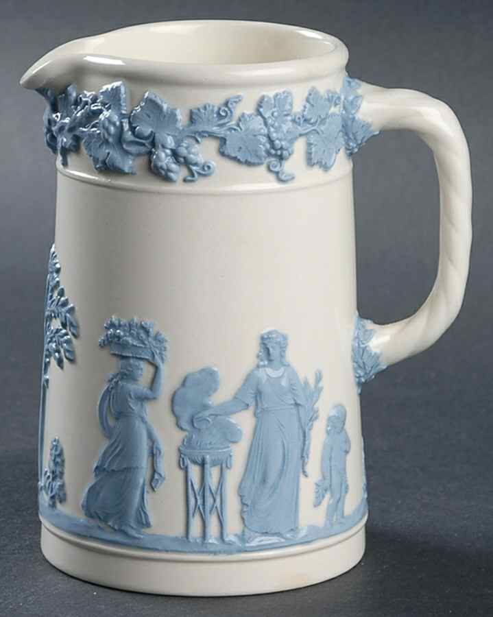 Lavender on Cream Color (Plain) 8 Oz Jug by Wedgwood-1