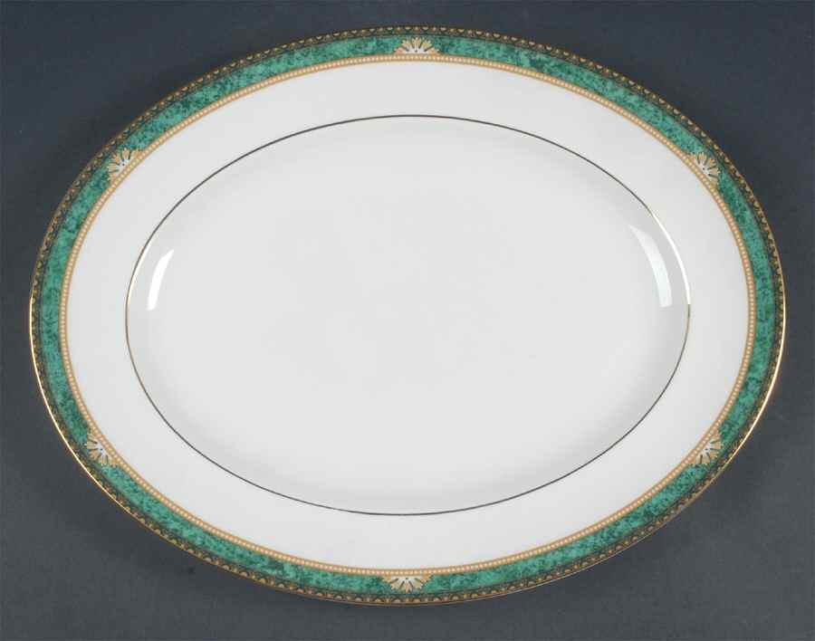 Lambourn 14" Oval Serving Platter by Wedgwood-1