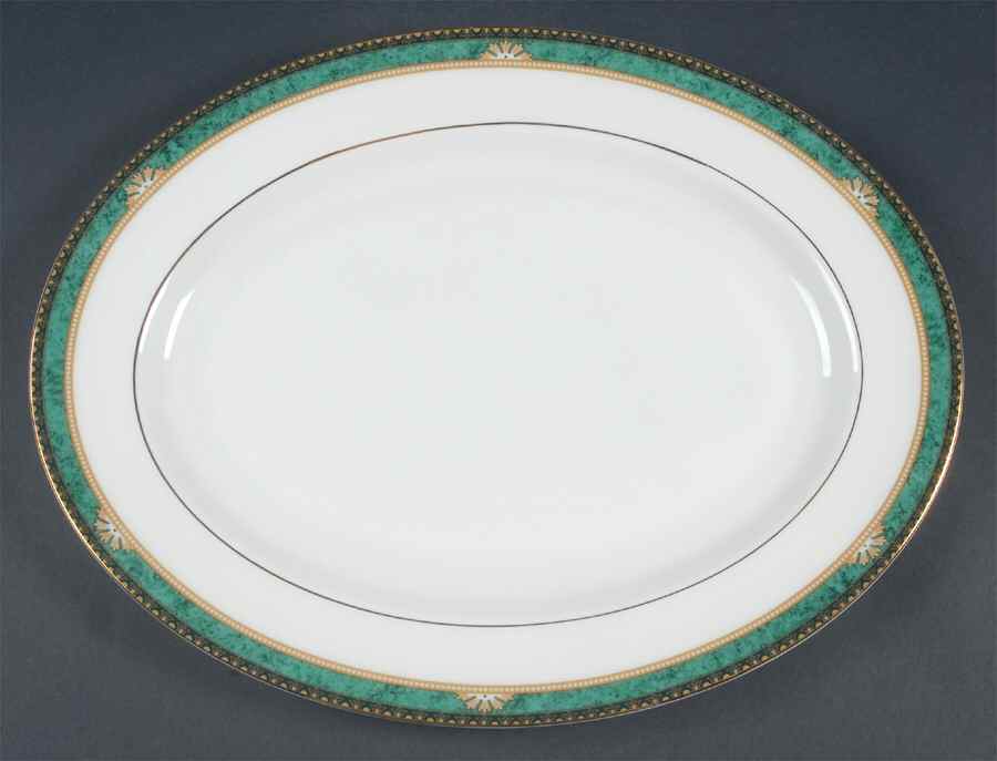 Lambourn 15" Oval Serving Platter by Wedgwood-1