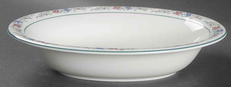 Lausanne 10" Oval Vegetable Bowl by Wedgwood-1