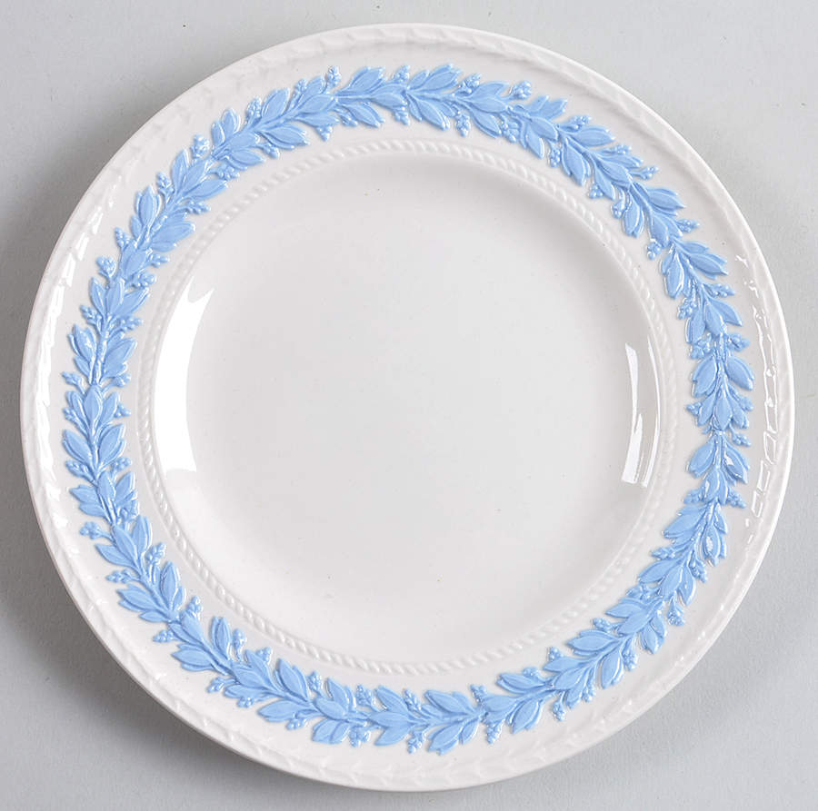 Laurel (Lavender on Cream Color) Bread & Butter Plate by Wedgwood-1