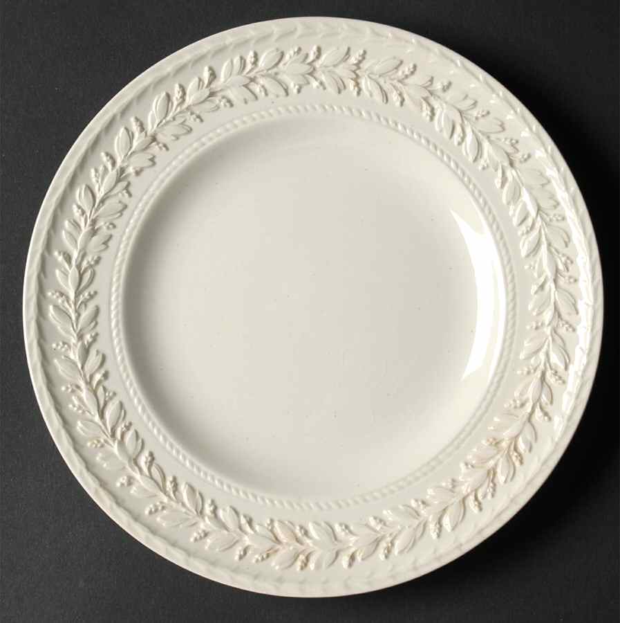 Laurel (Cream Color on Cream Color) Bread & Butter Plate by Wedgwood-1