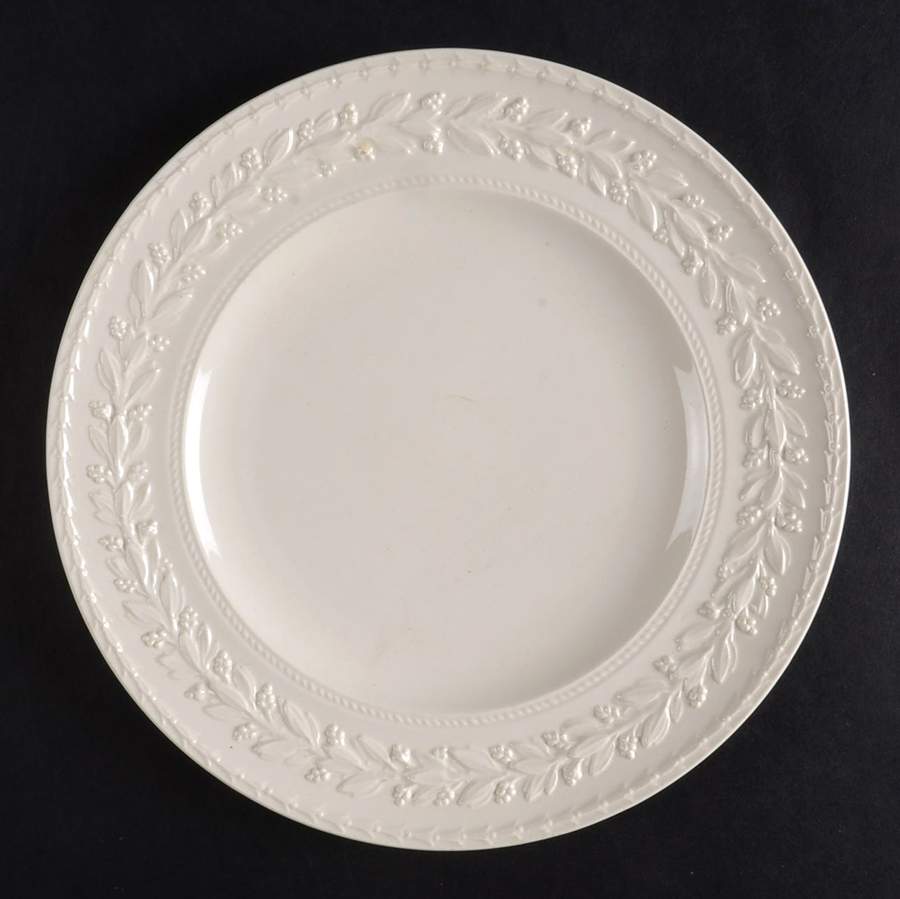 Laurel (Cream Color on Cream Color) Salad Plate by Wedgwood-1