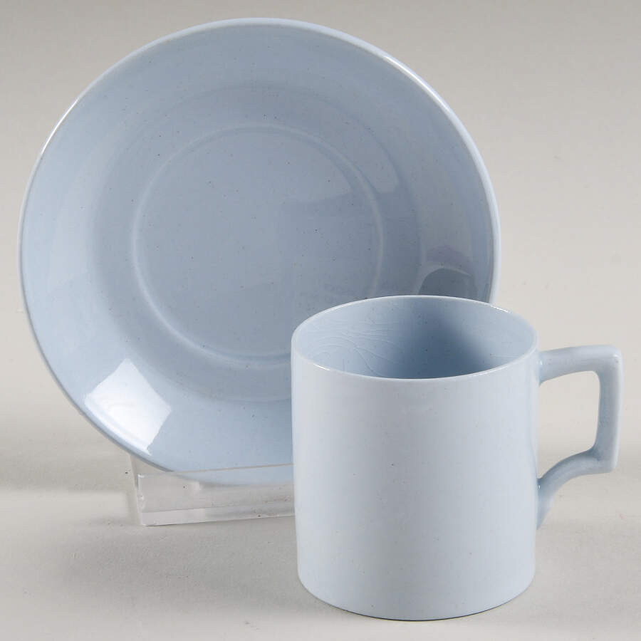 Lavender Flat Demitasse Cup & Saucer Set by Wedgwood-1