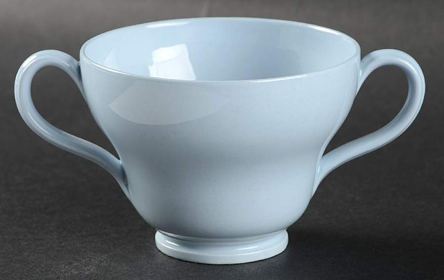 Lavender Footed Bouillon Cup by Wedgwood-1