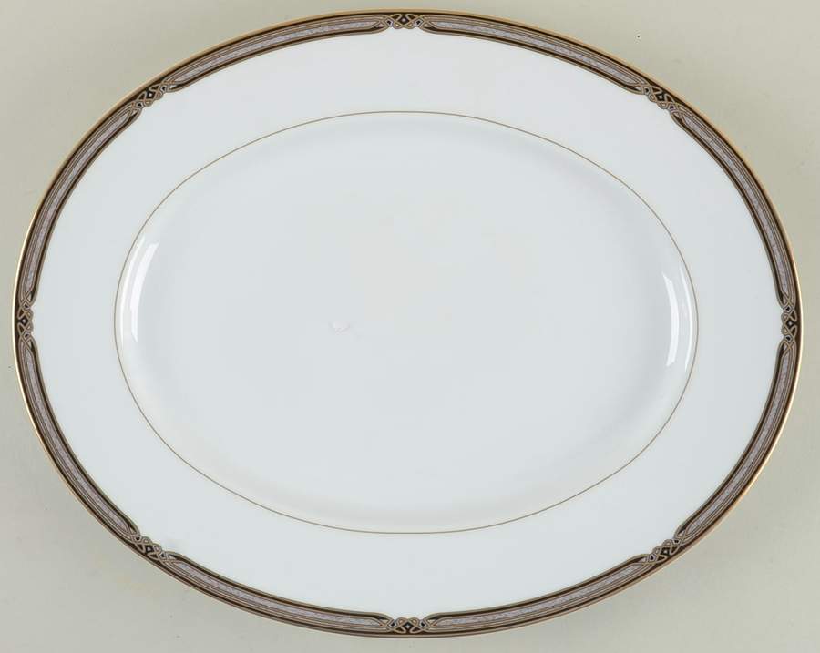 Lawton 14" Oval Serving Platter by Wedgwood-1
