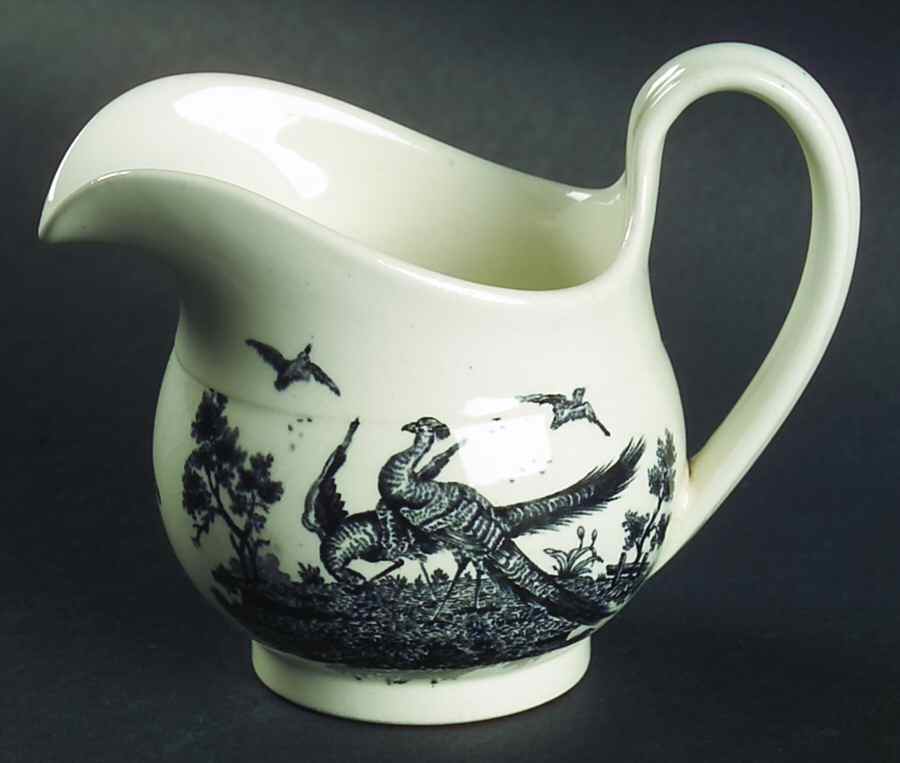 Liverpool Birds Black (No Trim) Mini Creamer by Wedgwood-1