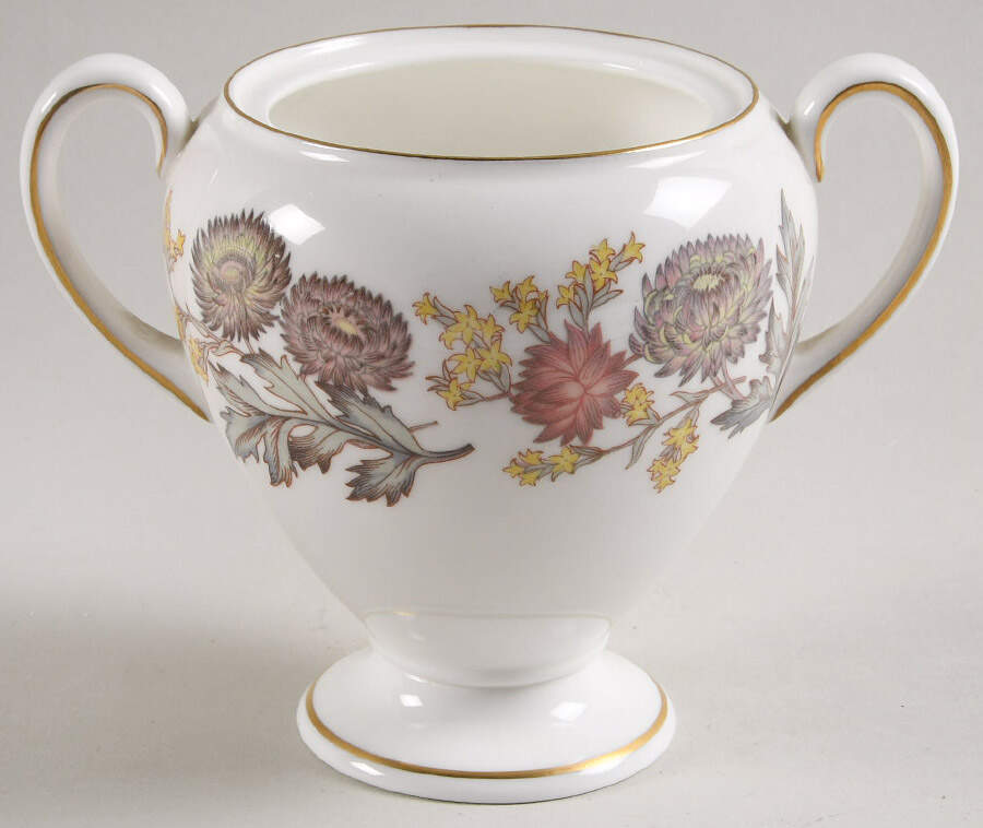 Lichfield Globe Shape Sugar Bowl No Lid by Wedgwood-1