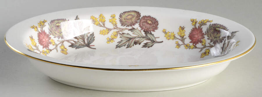 Lichfield 10" Oval Vegetable Bowl by Wedgwood-1