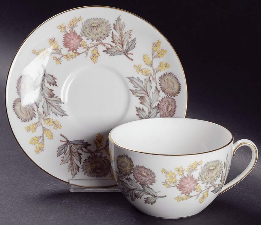 Lichfield Oversized Cup & Saucer Set by Wedgwood-1