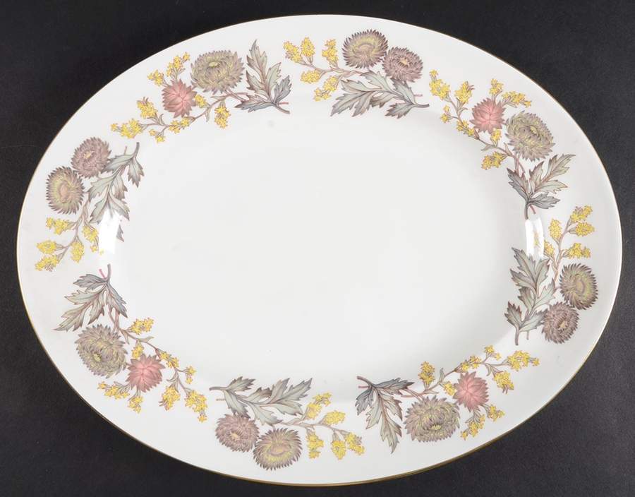 Lichfield 13" Oval Serving Platter by Wedgwood-1