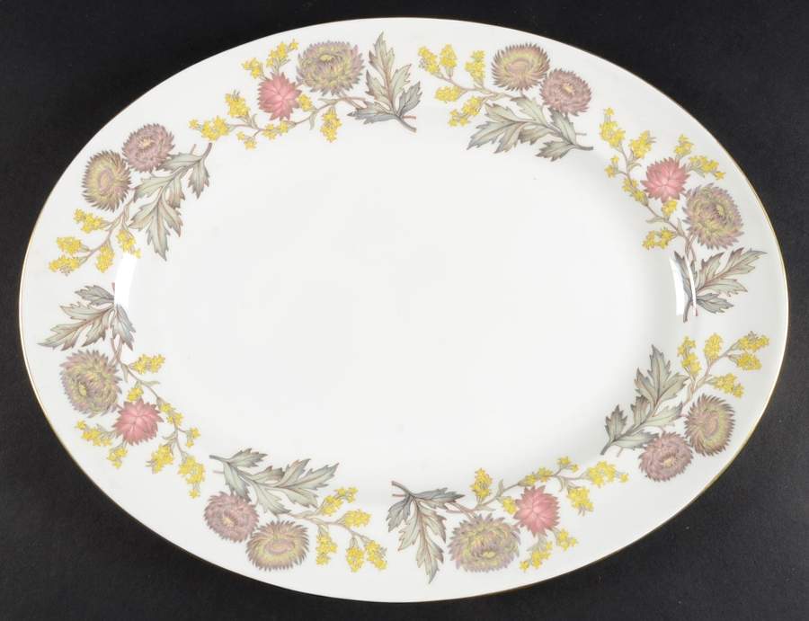 Lichfield 15" Oval Serving Platter by Wedgwood-1
