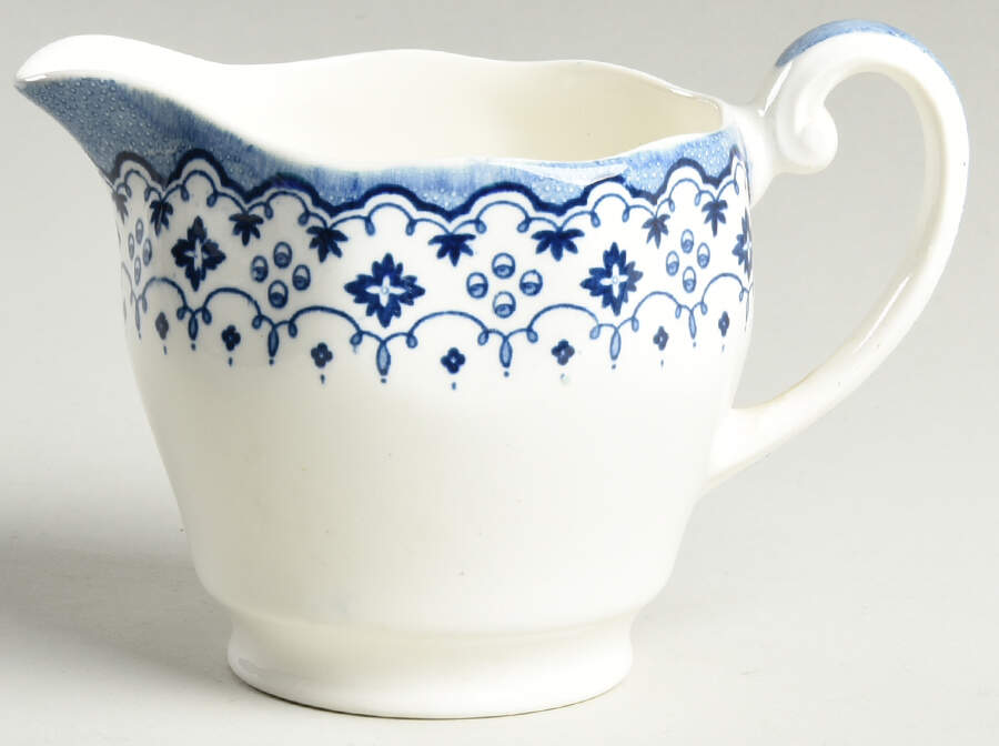 Lille Blue (No Medallion) Creamer by Wedgwood-1
