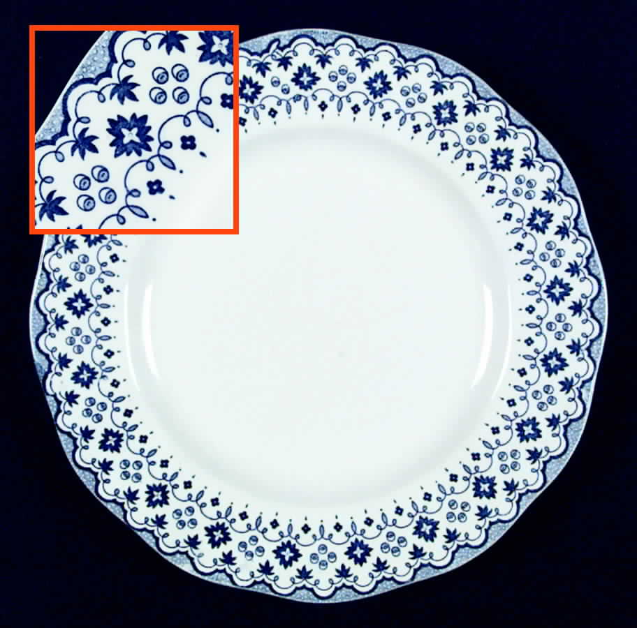 Lille Blue (No Medallion) Dinner Plate by Wedgwood-1