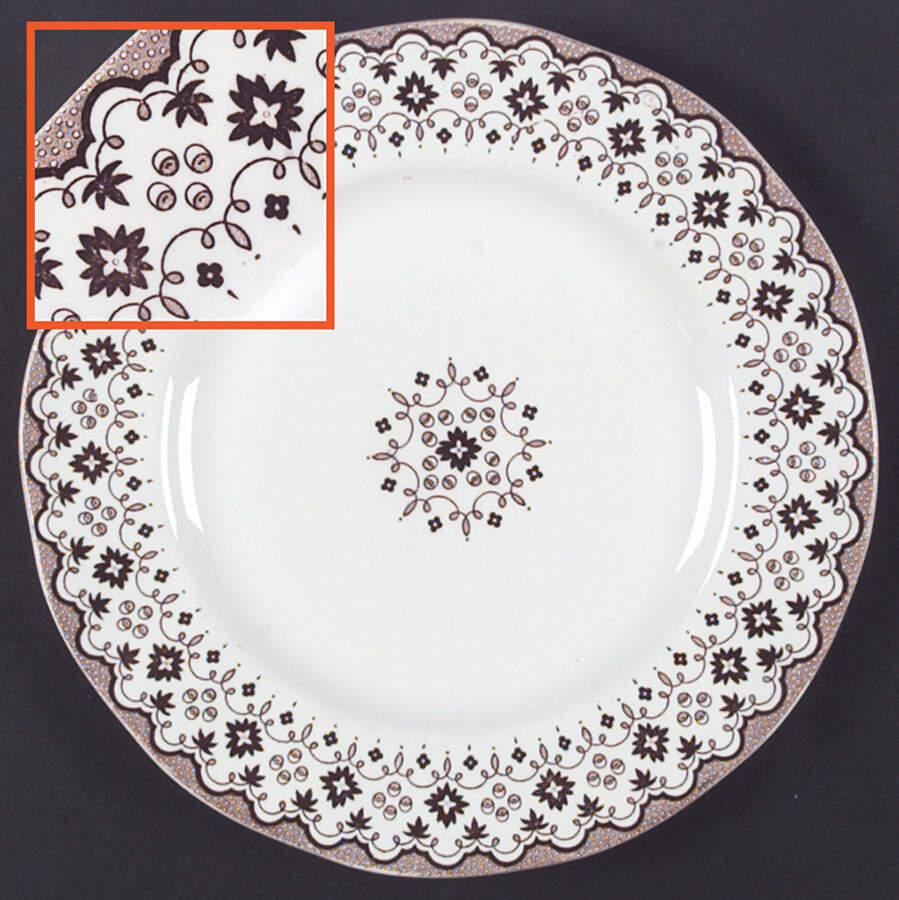 Lille Brown Dinner Plate by Wedgwood-1