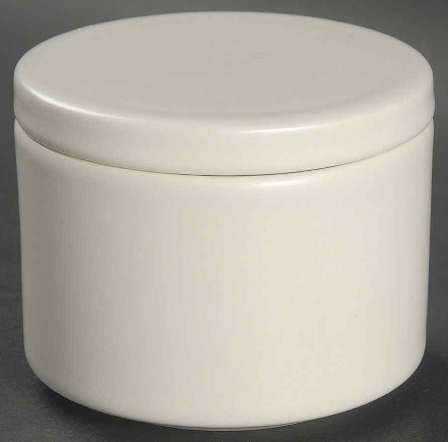 Linen Sugar Bowl & Lid by Wedgwood-1