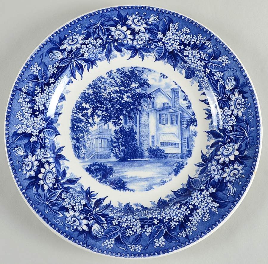 Longwood College Dinner Plate by Wedgwood-1