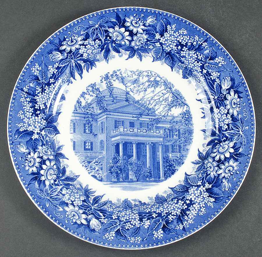 Longwood College Dinner Plate by Wedgwood-1