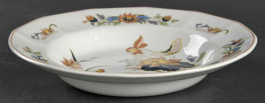Lotus Rim Soup Bowl by Wedgwood-1