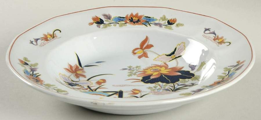 Lotus Large Rim Soup Bowl by Wedgwood-1