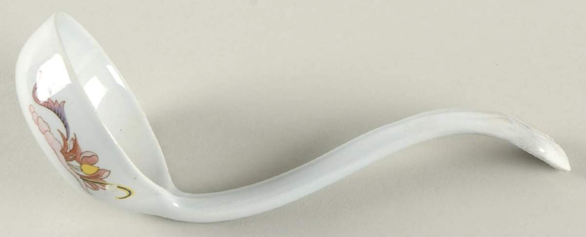 Lotus Gravy Ladle Solid Piece by Wedgwood-1