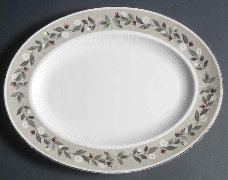 Louisiana 13" Oval Serving Platter by Wedgwood-1
