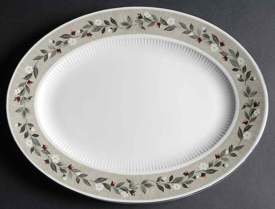 Louisiana 15" Oval Serving Platter by Wedgwood-1