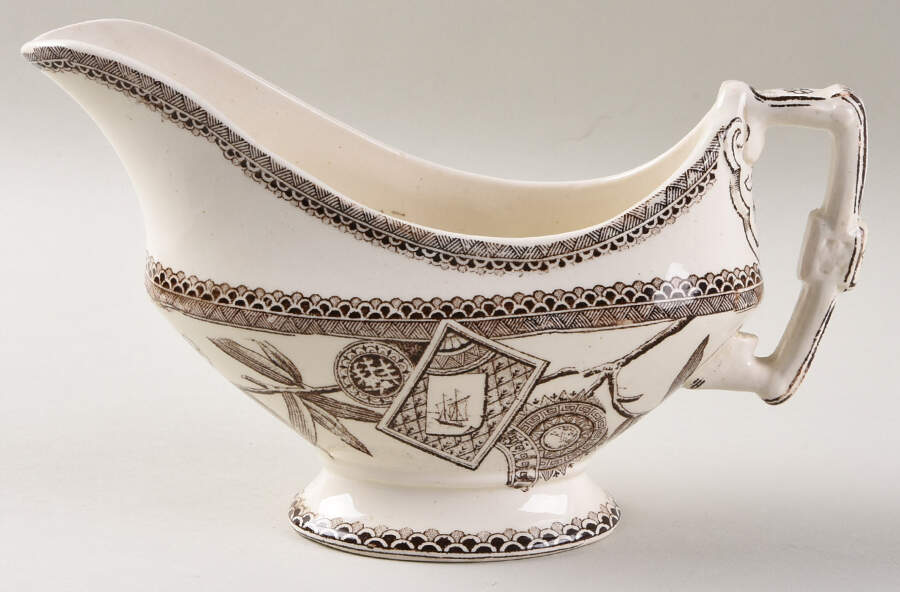 Louise Gravy Boat by Wedgwood-1