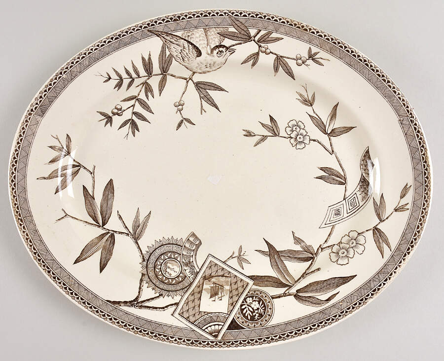 Louise 14" Oval Serving Platter by Wedgwood-1