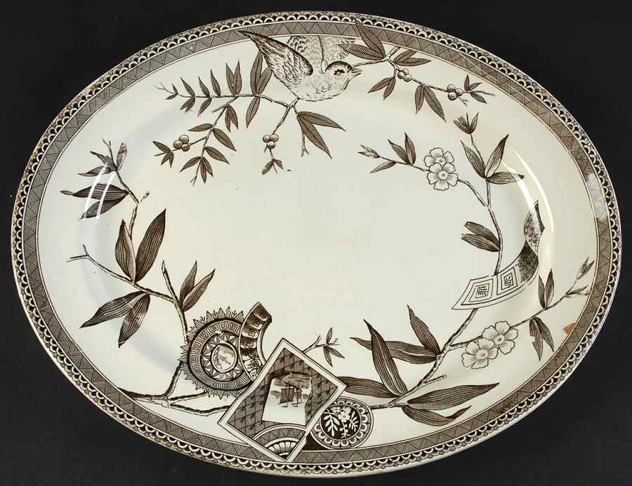 Louise 15" Oval Serving Platter by Wedgwood-1