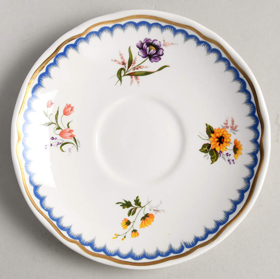 Lowestoft Saucer by Wedgwood-1