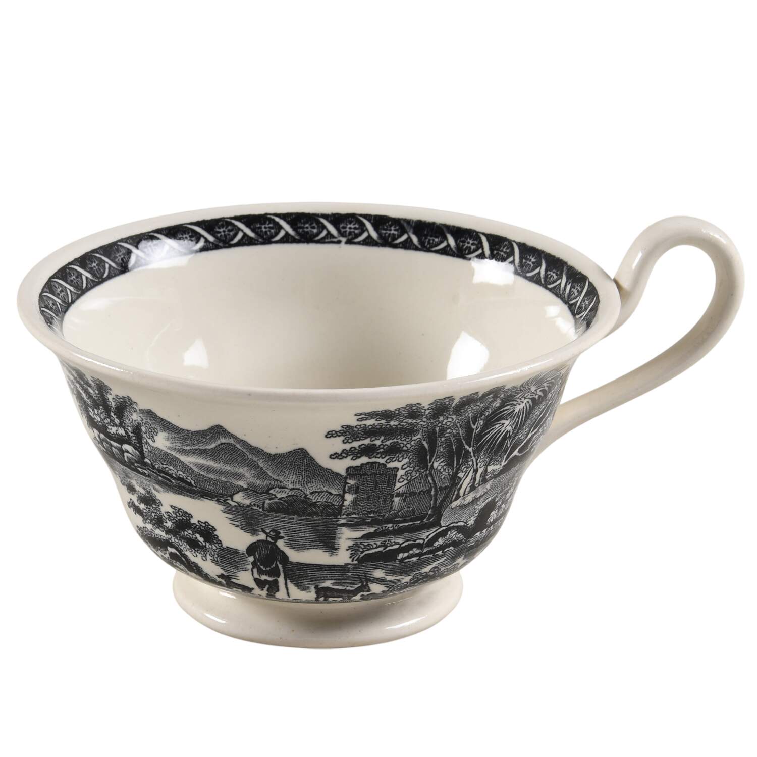 Lugano Black Oversized Cup by Wedgwood-1