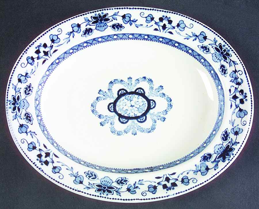 Mandarin Harvest 9" Oval Serving Platter by Wedgwood-1