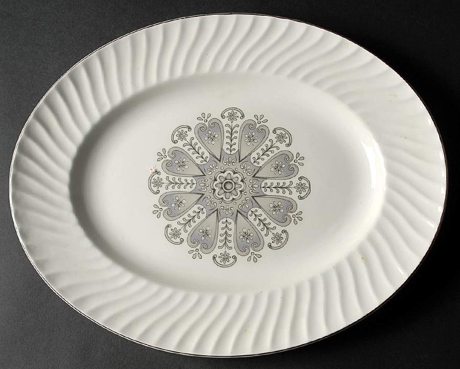 Manchester 12" Oval Serving Platter by Wedgwood-1