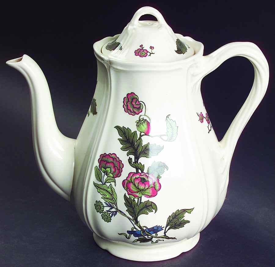 Mandarin Coffee Pot & Lid by Wedgwood-1