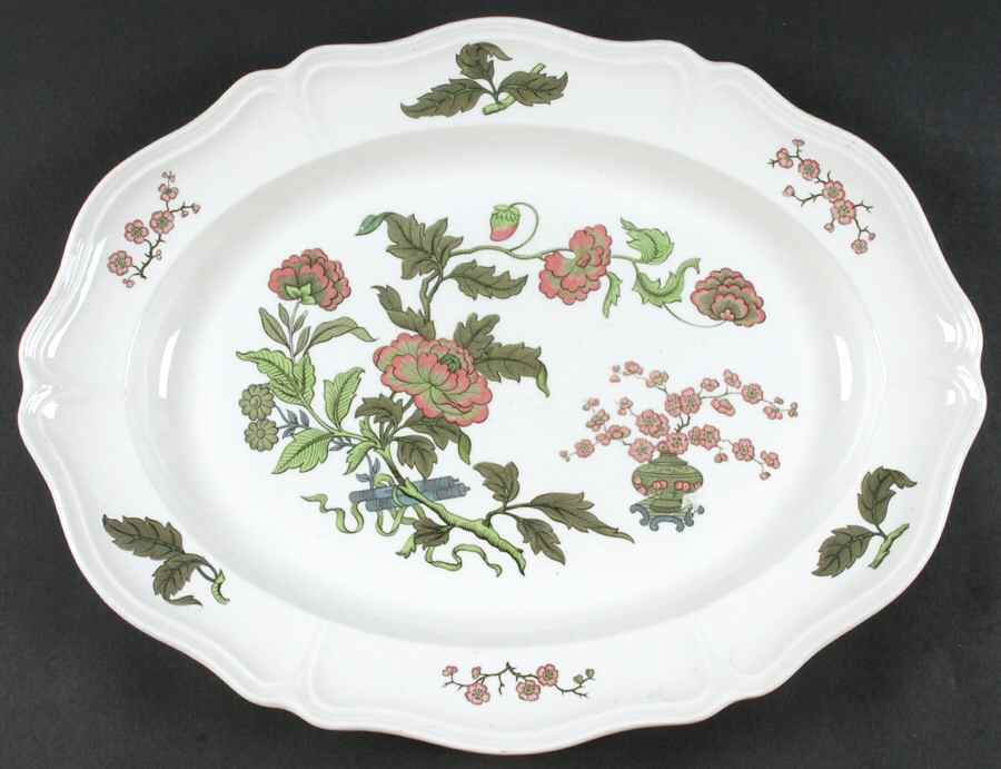 Mandarin 15" Oval Serving Platter by Wedgwood-1