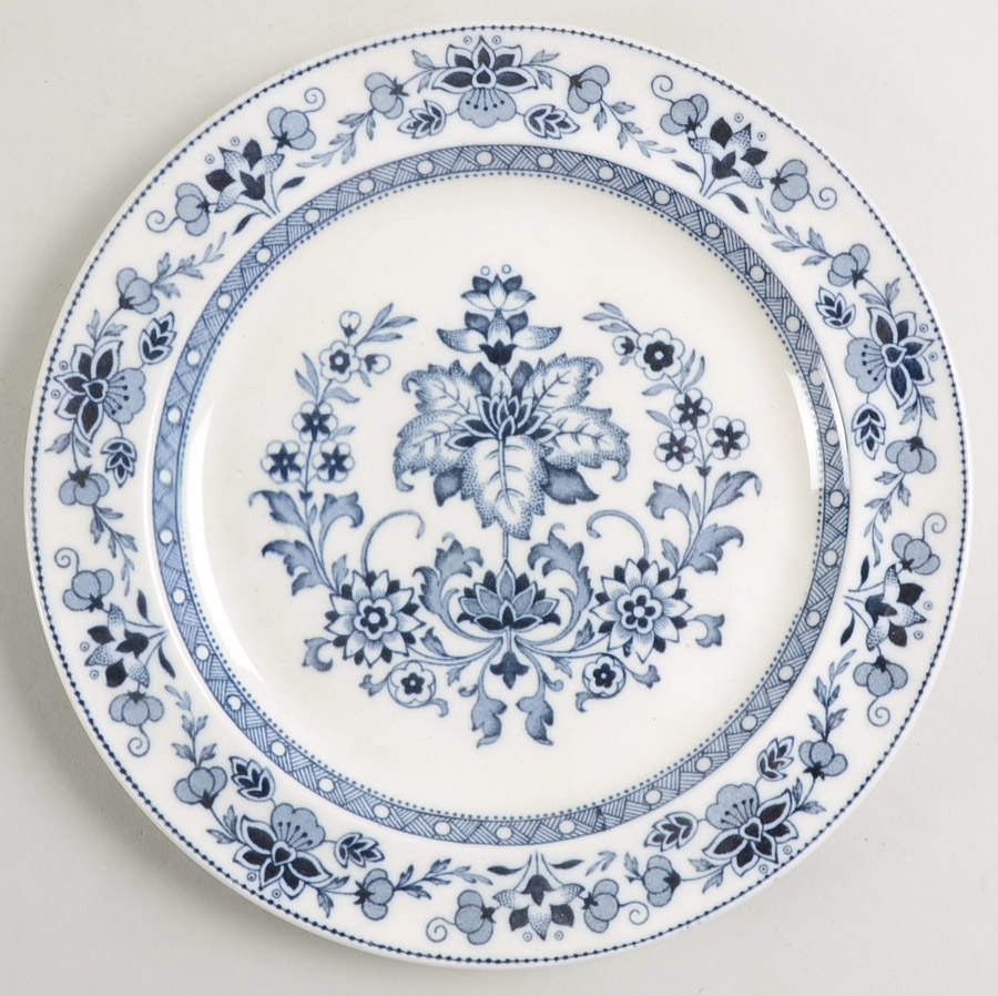 Mandarin Blue Salad Plate by Wedgwood-1