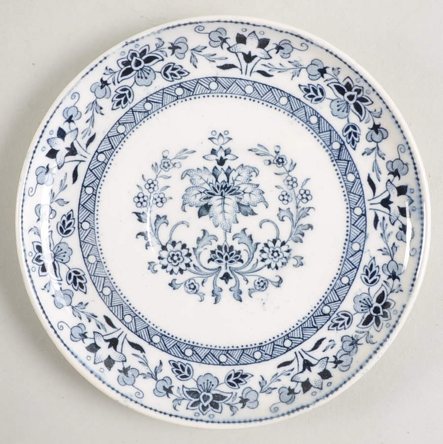 Mandarin Blue Saucer for Demitasse Cup by Wedgwood-1