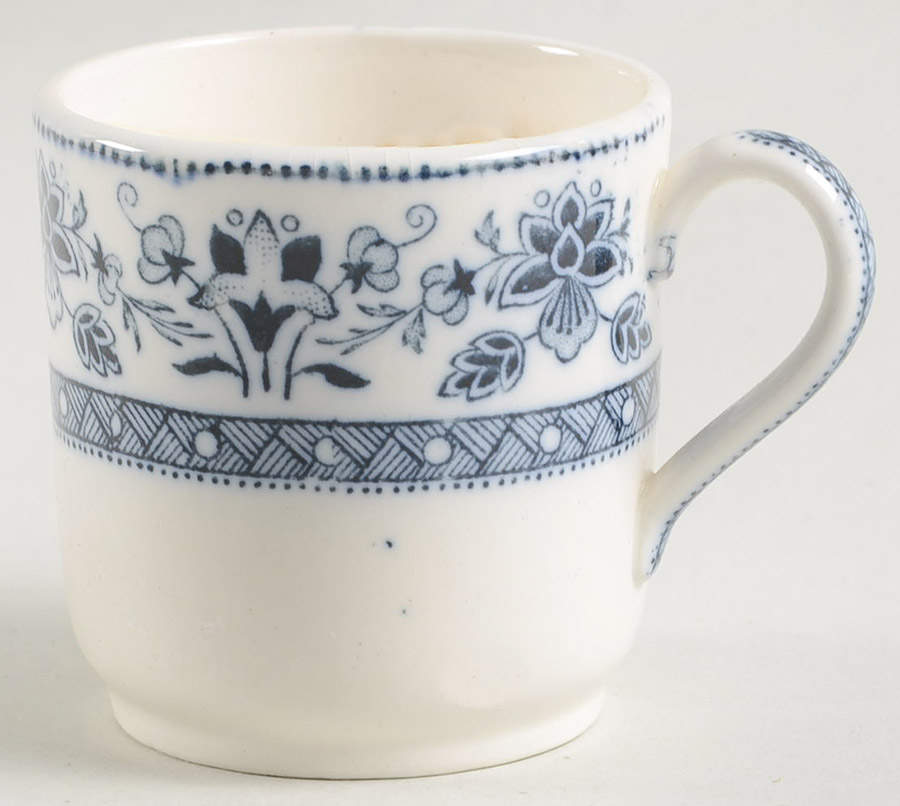 Mandarin Blue Flat Demitasse Cup by Wedgwood-1