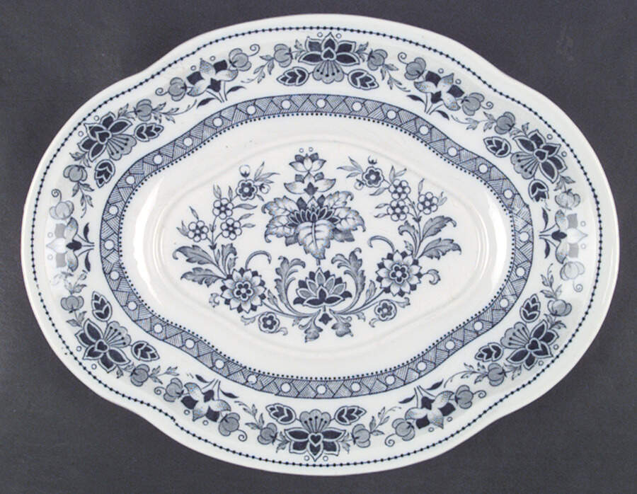 Mandarin Blue Underplate for Tureen by Wedgwood-1
