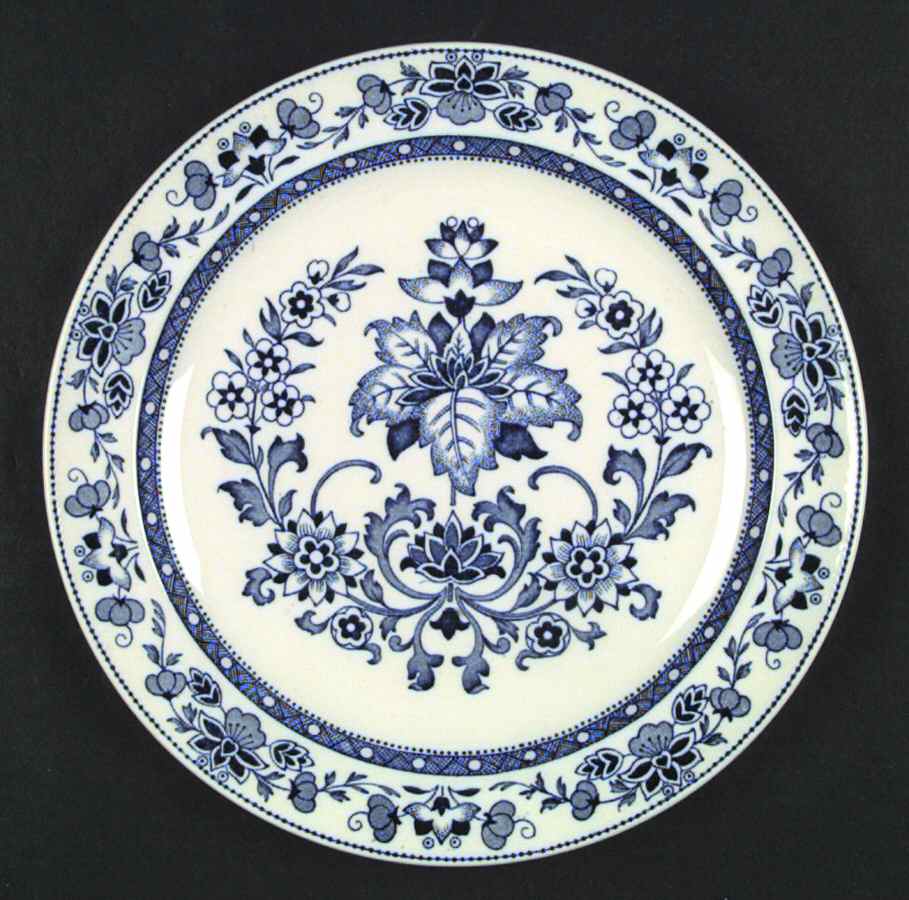 Mandarin Blue Dinner Plate by Wedgwood-1