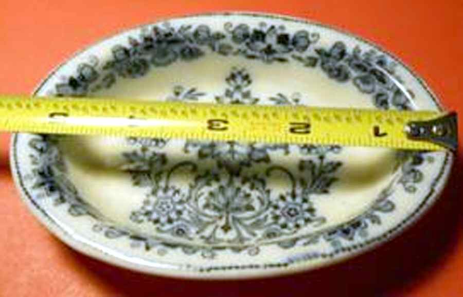Mandarin Blue Oval Fruit/Dessert Bowl by Wedgwood-1